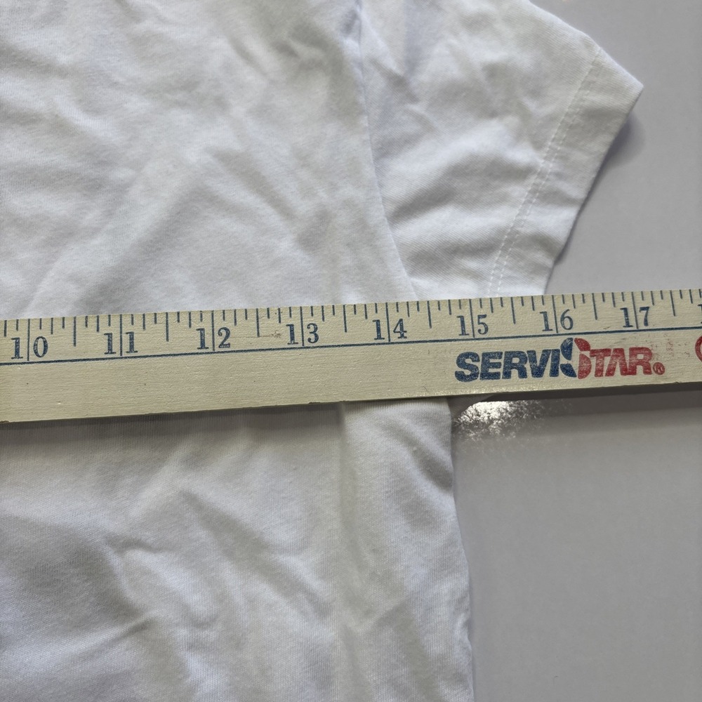 Hello Kitty White Pink T-shirt Size L Y2K Whimsy Cute Sanrio - Picture 7 of 8